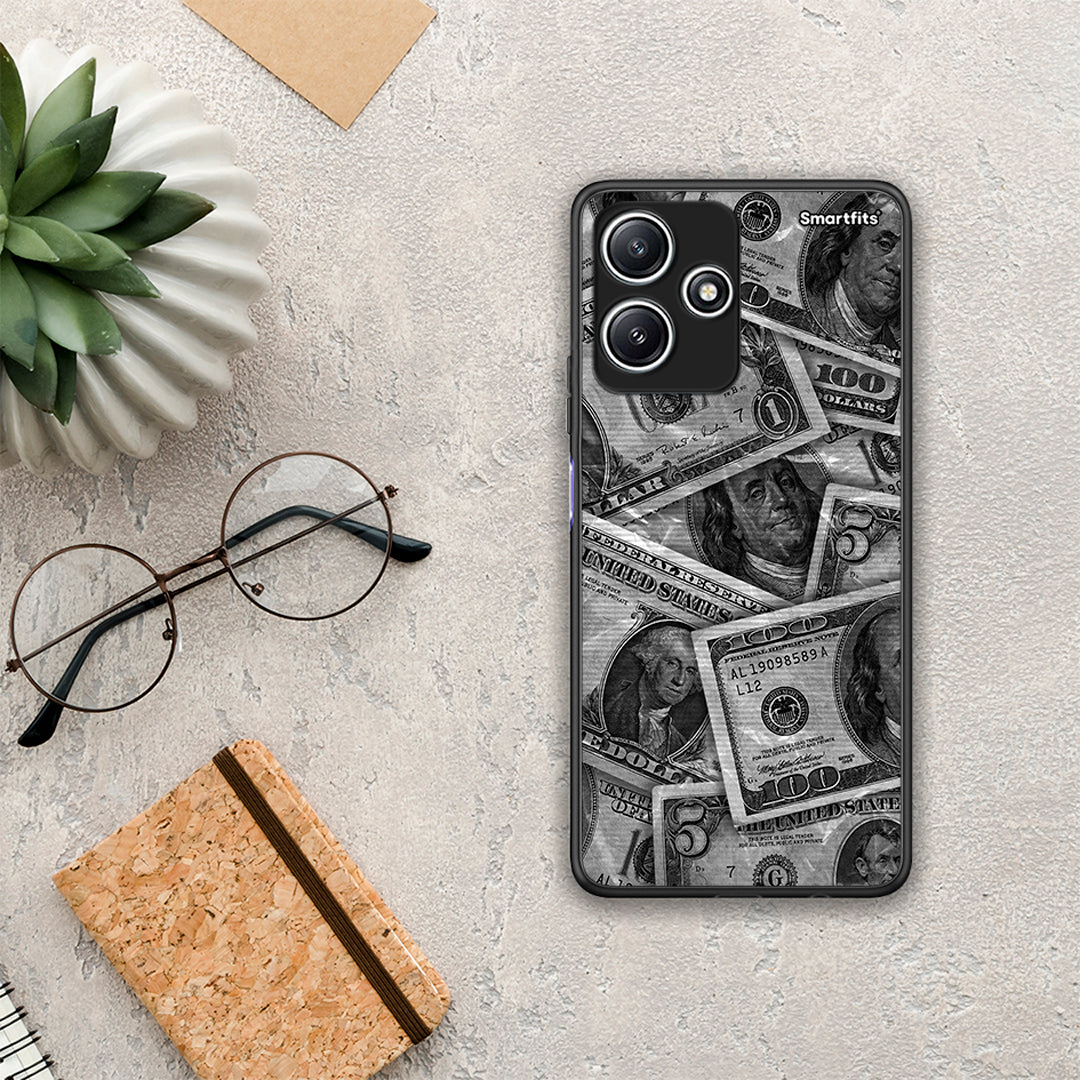 Money Dollars - Xiaomi Redmi 12 5G θήκη