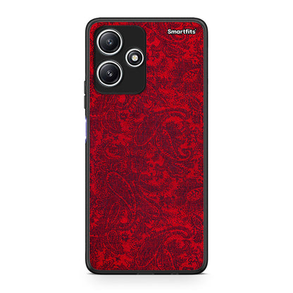 Xiaomi Redmi 12 5G Paisley Cashmere θήκη από τη Smartfits με σχέδιο στο πίσω μέρος και μαύρο περίβλημα | Smartphone case with colorful back and black bezels by Smartfits