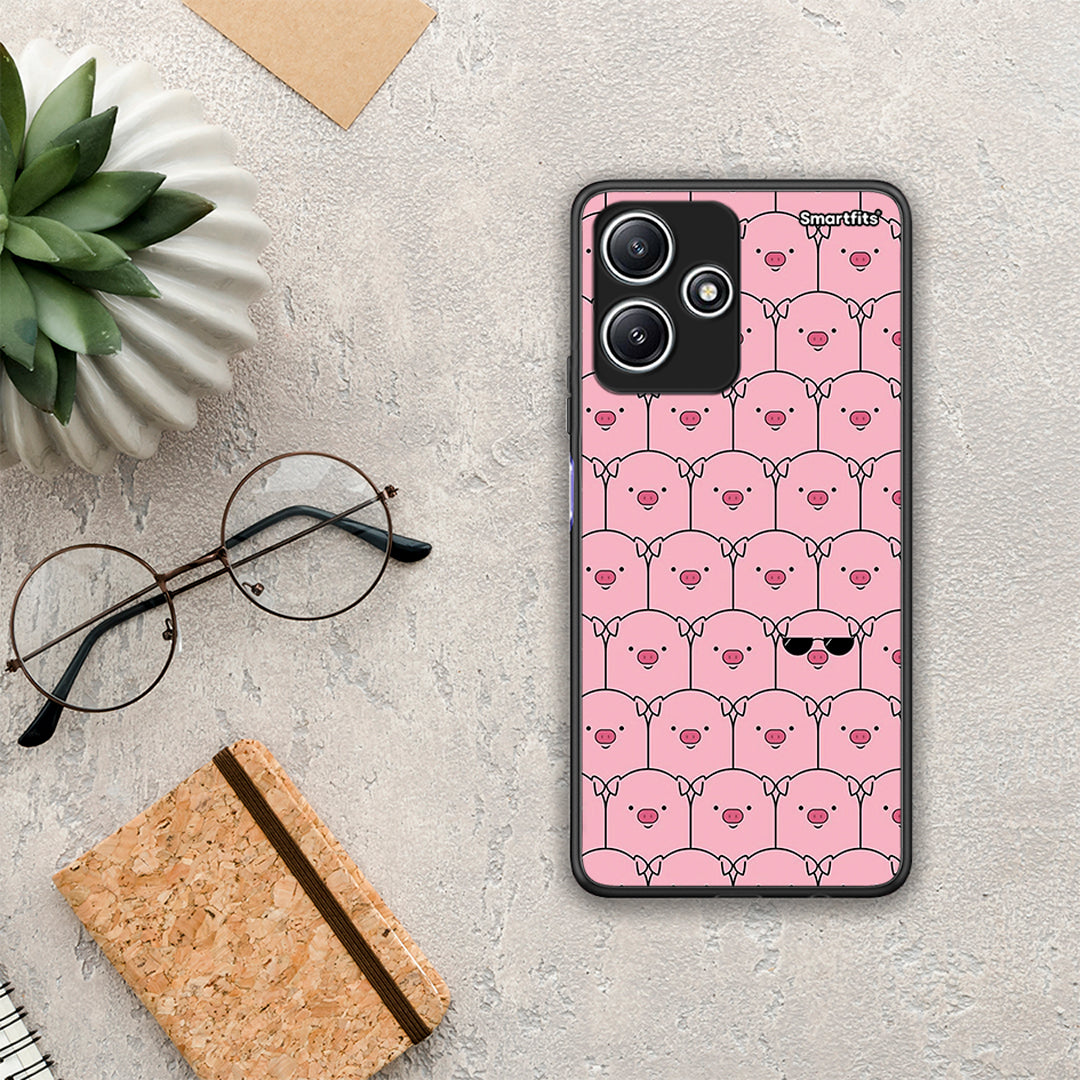 Pig Glasses - Xiaomi Redmi 12 5G θήκη