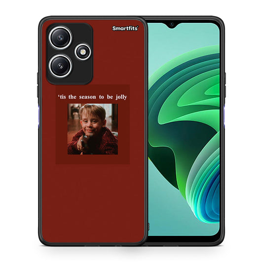 Θήκη Xiaomi Redmi 12 5G Xmas Ultimate Spirit από τη Smartfits με σχέδιο στο πίσω μέρος και μαύρο περίβλημα | Xiaomi Redmi 12 5G Xmas Ultimate Spirit case with colorful back and black bezels