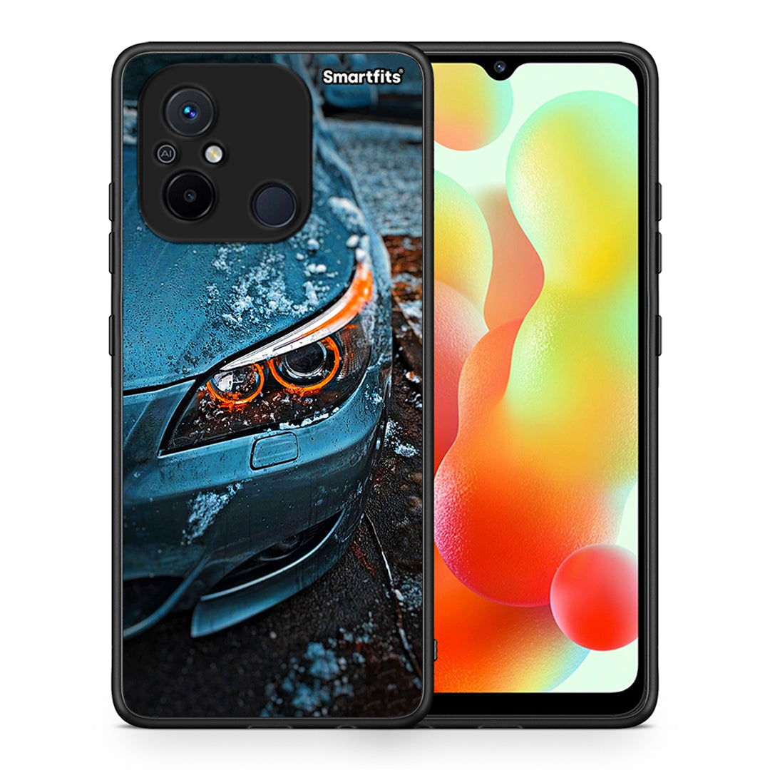 Θήκη Xiaomi Redmi 12C Bmw E60 από τη Smartfits με σχέδιο στο πίσω μέρος και μαύρο περίβλημα | Xiaomi Redmi 12C Bmw E60 Case with Colorful Back and Black Bezels