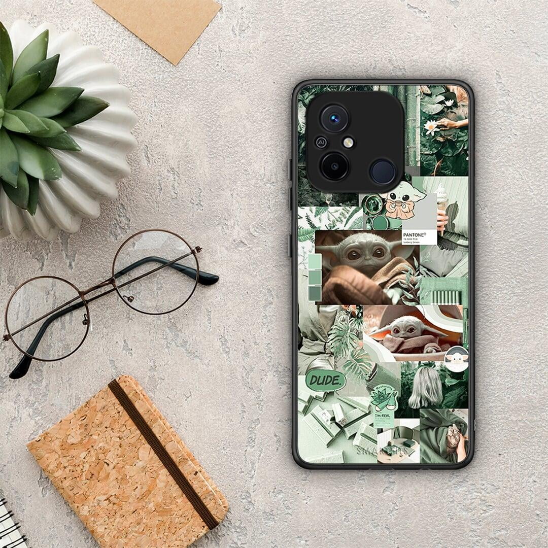 Θήκη Xiaomi Redmi 12C Collage Dude από τη Smartfits με σχέδιο στο πίσω μέρος και μαύρο περίβλημα | Xiaomi Redmi 12C Collage Dude Case with Colorful Back and Black Bezels