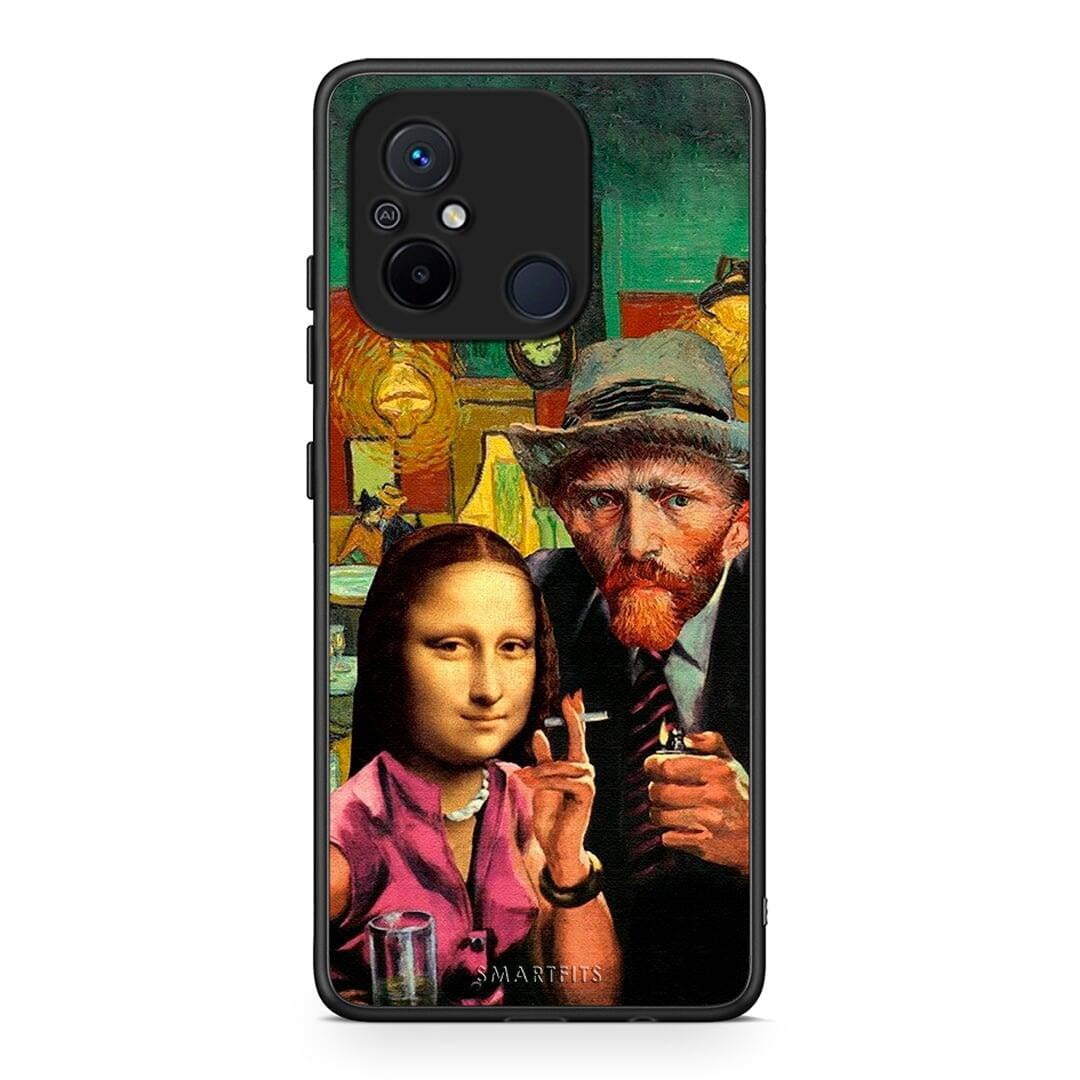 Θήκη Xiaomi Redmi 12C Funny Art από τη Smartfits με σχέδιο στο πίσω μέρος και μαύρο περίβλημα | Xiaomi Redmi 12C Funny Art Case with Colorful Back and Black Bezels