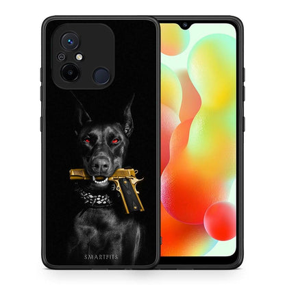 Θήκη Xiaomi Redmi 12C Golden Gun από τη Smartfits με σχέδιο στο πίσω μέρος και μαύρο περίβλημα | Xiaomi Redmi 12C Golden Gun Case with Colorful Back and Black Bezels