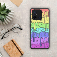 Thumbnail for Θήκη Xiaomi Redmi 12C Melting Rainbow από τη Smartfits με σχέδιο στο πίσω μέρος και μαύρο περίβλημα | Xiaomi Redmi 12C Melting Rainbow Case with Colorful Back and Black Bezels