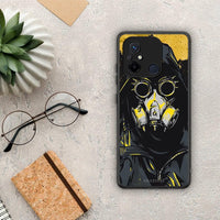 Thumbnail for Θήκη Xiaomi Redmi 12C PopArt Mask από τη Smartfits με σχέδιο στο πίσω μέρος και μαύρο περίβλημα | Xiaomi Redmi 12C PopArt Mask Case with Colorful Back and Black Bezels