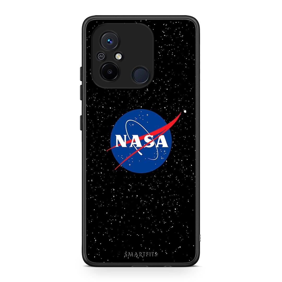 Θήκη Xiaomi Redmi 12C PopArt NASA από τη Smartfits με σχέδιο στο πίσω μέρος και μαύρο περίβλημα | Xiaomi Redmi 12C PopArt NASA Case with Colorful Back and Black Bezels