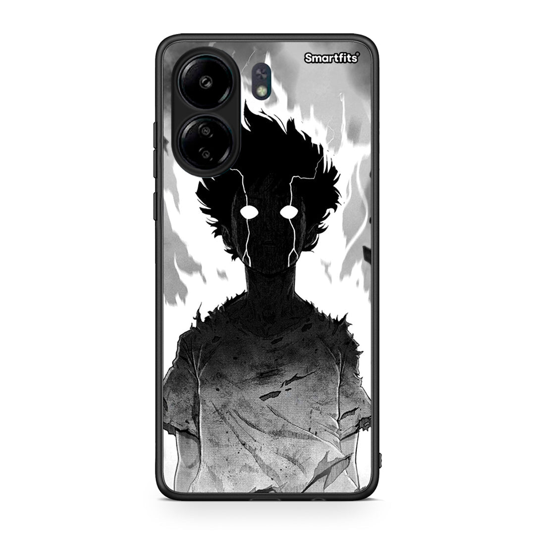 Xiaomi Redmi 13C Anime Boy Θήκη από τη Smartfits με σχέδιο στο πίσω μέρος και μαύρο περίβλημα | Smartphone case with colorful back and black bezels by Smartfits
