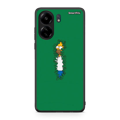 Xiaomi Redmi 13C Bush Man Θήκη Αγίου Βαλεντίνου από τη Smartfits με σχέδιο στο πίσω μέρος και μαύρο περίβλημα | Smartphone case with colorful back and black bezels by Smartfits