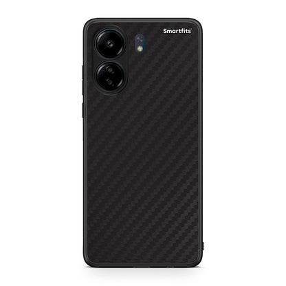 Xiaomi Redmi 13C Carbon Black θήκη από τη Smartfits με σχέδιο στο πίσω μέρος και μαύρο περίβλημα | Smartphone case with colorful back and black bezels by Smartfits