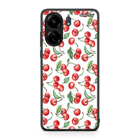Thumbnail for Xiaomi Redmi 13C Cherry Summer θήκη από τη Smartfits με σχέδιο στο πίσω μέρος και μαύρο περίβλημα | Smartphone case with colorful back and black bezels by Smartfits