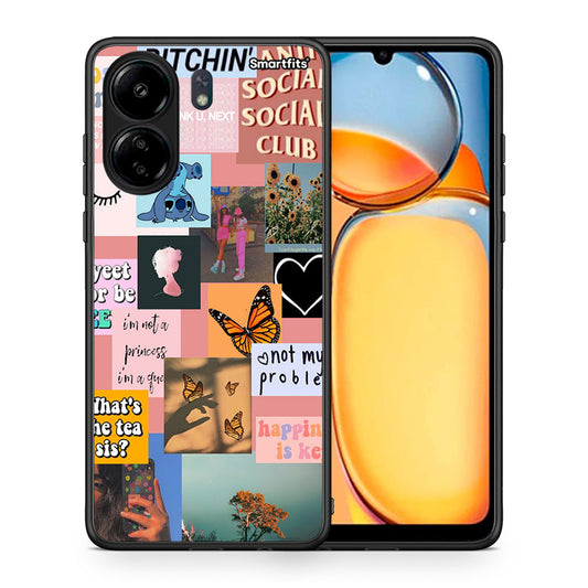 Collage Bitchin - Xiaomi Redmi 13C θήκη