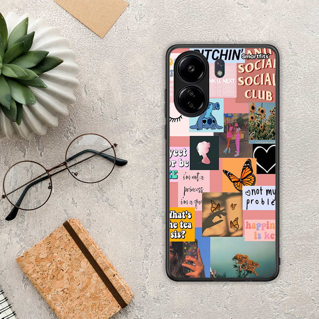 Collage Bitchin - Xiaomi Redmi 13C θήκη