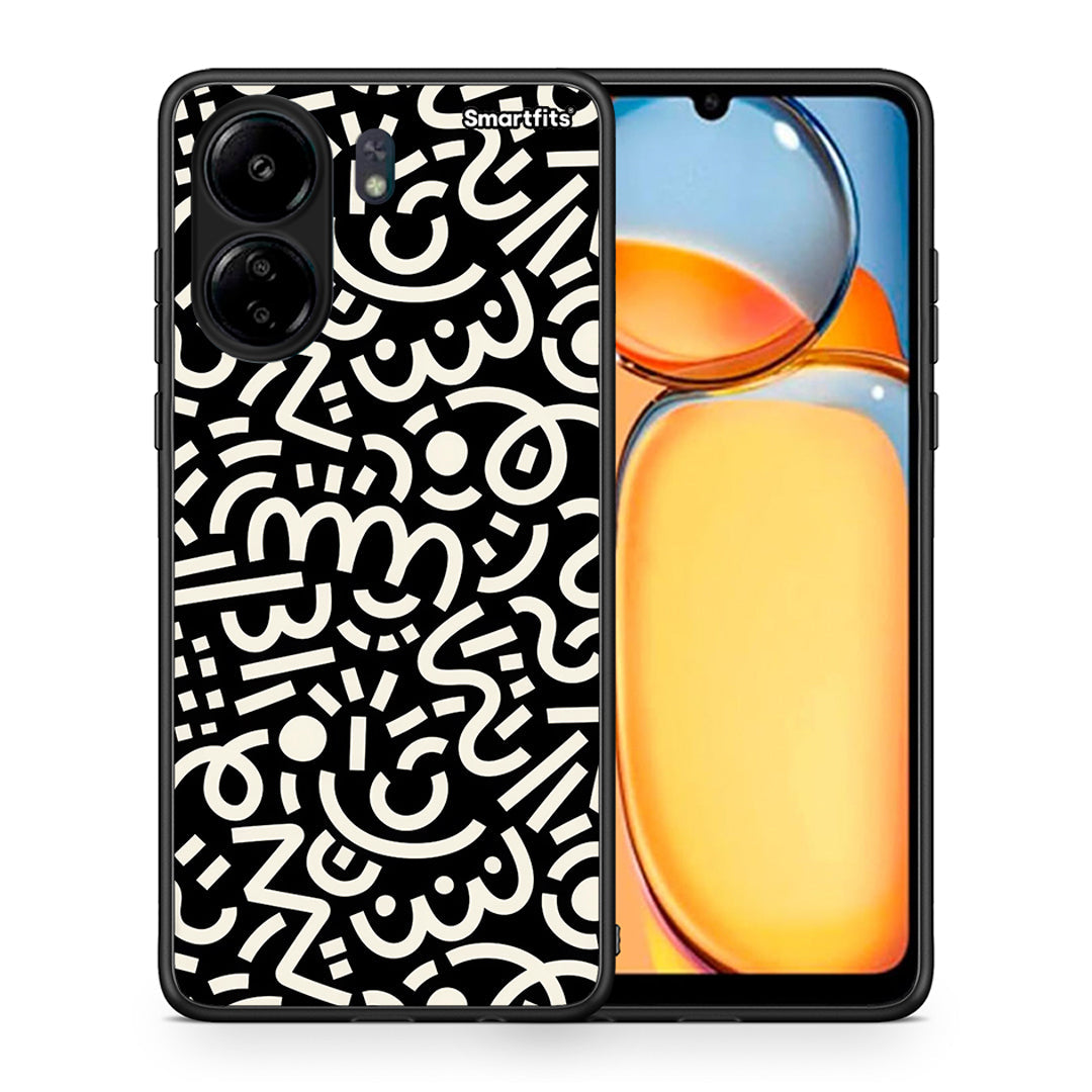 Doodle Art - Xiaomi Redmi 13C θήκη
