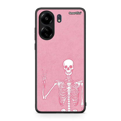 Xiaomi Redmi 13C Halloween Motivation Θήκη από τη Smartfits με σχέδιο στο πίσω μέρος και μαύρο περίβλημα | Smartphone case with colorful back and black bezels by Smartfits