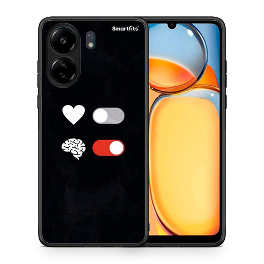 Heart Vs Brain - Xiaomi Redmi 13C θήκη