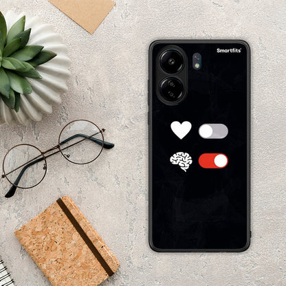 Heart Vs Brain - Xiaomi Redmi 13C θήκη