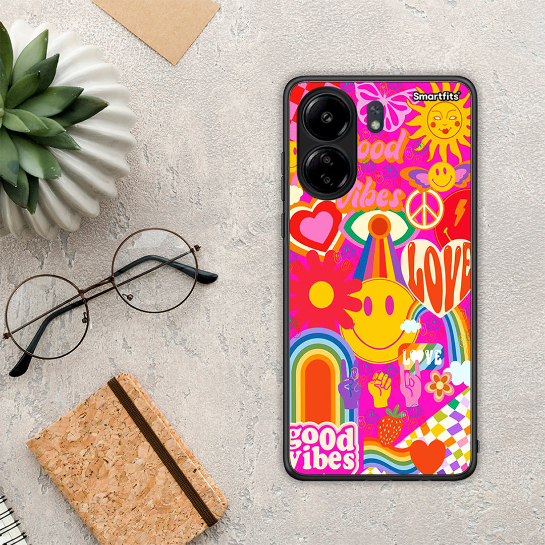 Hippie Love - Xiaomi Redmi 13C θήκη