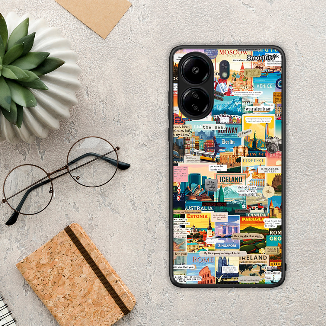 Live To Travel - Xiaomi Redmi 13C θήκη