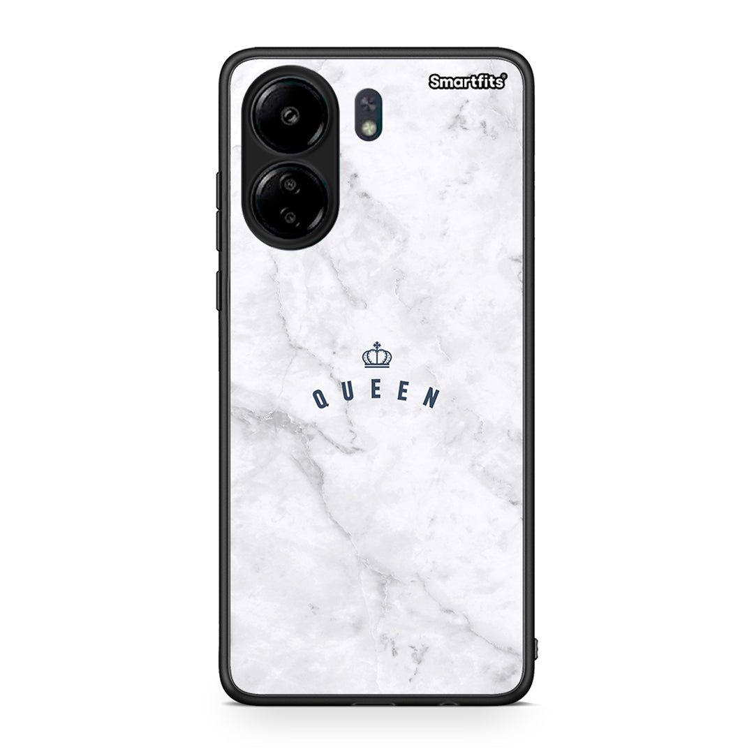 4 - Xiaomi Redmi 13C Queen Marble case, cover, bumper