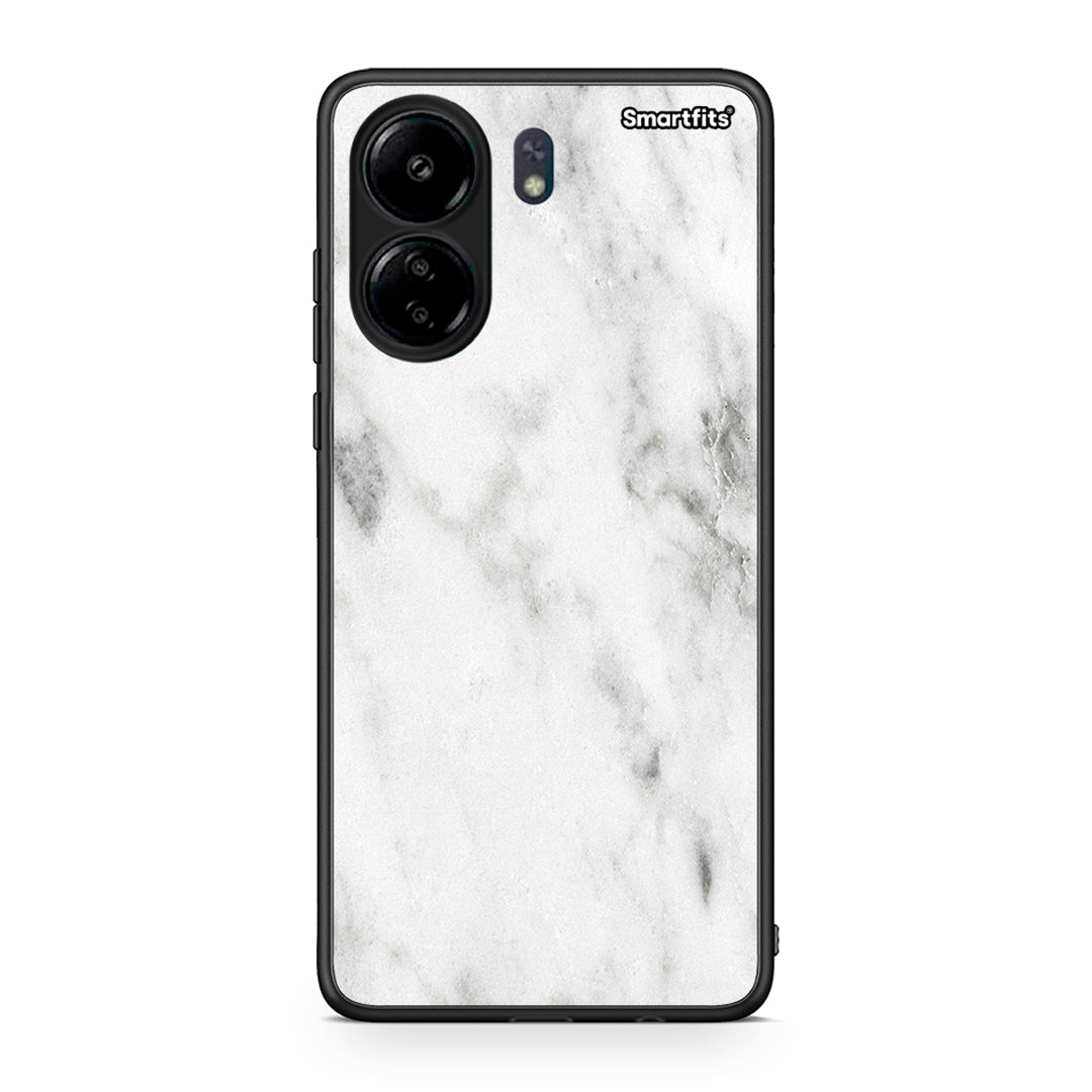 2 - Xiaomi Redmi 13C White marble case, cover, bumper
