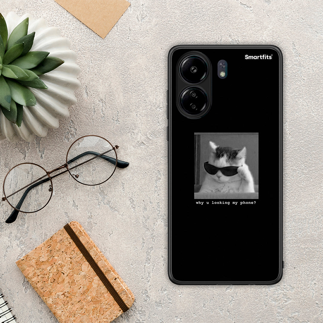 Meme Cat - Xiaomi Redmi 13C θήκη