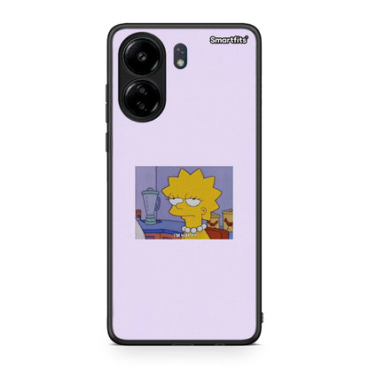 Xiaomi Redmi 13C So Happy θήκη από τη Smartfits με σχέδιο στο πίσω μέρος και μαύρο περίβλημα | Smartphone case with colorful back and black bezels by Smartfits