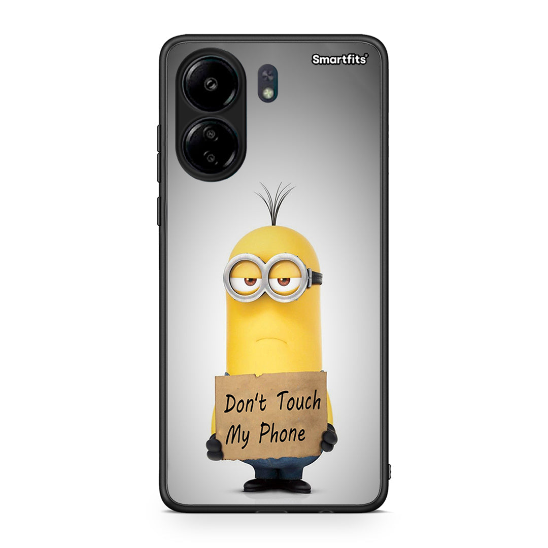 4 - Xiaomi Redmi 13C Minion Text case, cover, bumper