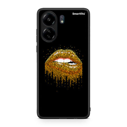4 - Xiaomi Redmi 13C Golden Valentine case, cover, bumper