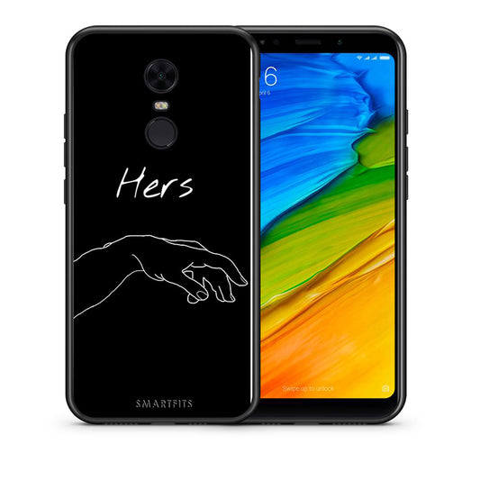 Θήκη Αγίου Βαλεντίνου Xiaomi Redmi 5 Plus Aeshetic Love 1 από τη Smartfits με σχέδιο στο πίσω μέρος και μαύρο περίβλημα | Xiaomi Redmi 5 Plus Aeshetic Love 1 case with colorful back and black bezels