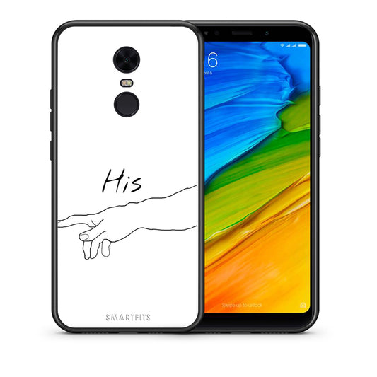 Θήκη Αγίου Βαλεντίνου Xiaomi Redmi 5 Plus Aeshetic Love 2 από τη Smartfits με σχέδιο στο πίσω μέρος και μαύρο περίβλημα | Xiaomi Redmi 5 Plus Aeshetic Love 2 case with colorful back and black bezels