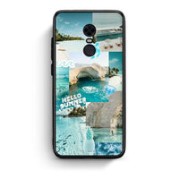 Thumbnail for Xiaomi Redmi 5 Plus Aesthetic Summer Θήκη από τη Smartfits με σχέδιο στο πίσω μέρος και μαύρο περίβλημα | Smartphone case with colorful back and black bezels by Smartfits