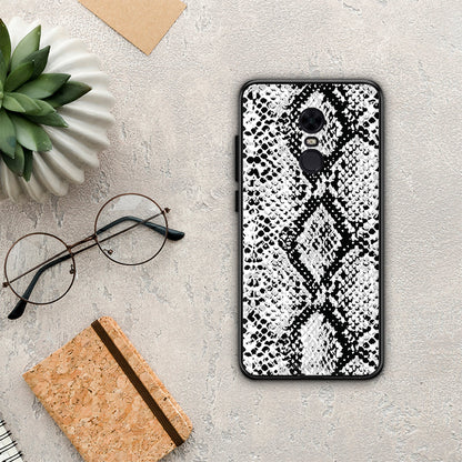 Animal White Snake - Xiaomi Redmi 5 Plus θήκη
