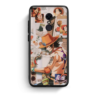 Xiaomi Redmi 5 Plus Anime Collage θήκη από τη Smartfits με σχέδιο στο πίσω μέρος και μαύρο περίβλημα | Smartphone case with colorful back and black bezels by Smartfits