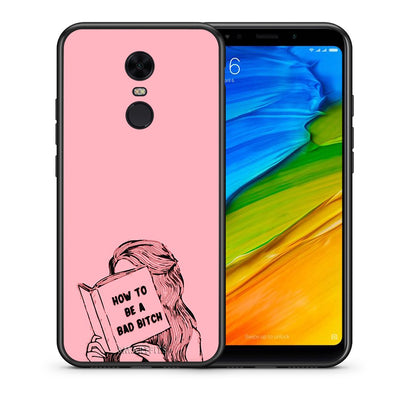 Θήκη Xiaomi Redmi 5 Plus Bad Bitch από τη Smartfits με σχέδιο στο πίσω μέρος και μαύρο περίβλημα | Xiaomi Redmi 5 Plus Bad Bitch case with colorful back and black bezels