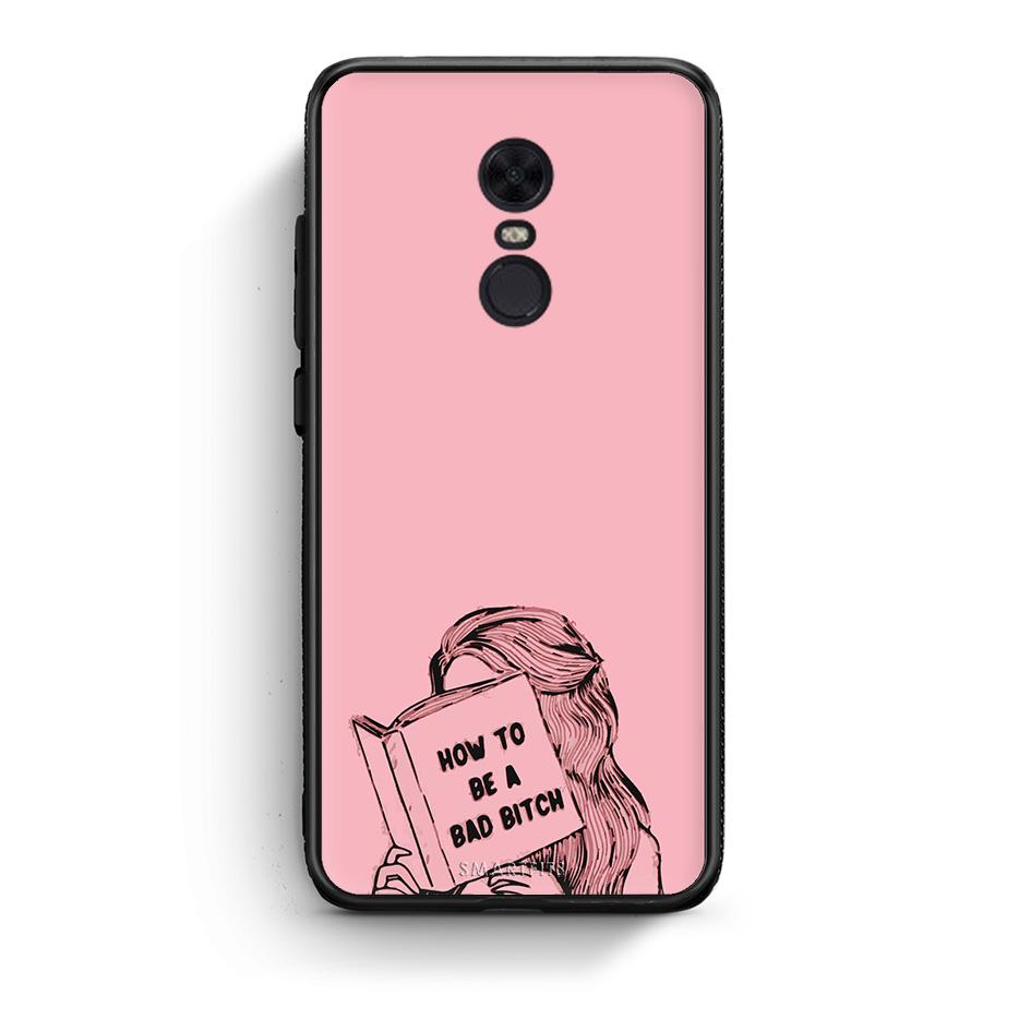 Xiaomi Redmi 5 Plus Bad Bitch θήκη από τη Smartfits με σχέδιο στο πίσω μέρος και μαύρο περίβλημα | Smartphone case with colorful back and black bezels by Smartfits