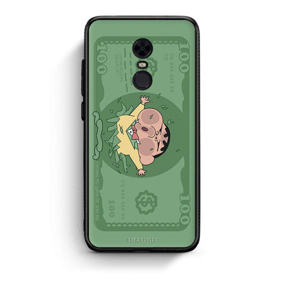 Xiaomi Redmi 5 Plus Big Money Θήκη Αγίου Βαλεντίνου από τη Smartfits με σχέδιο στο πίσω μέρος και μαύρο περίβλημα | Smartphone case with colorful back and black bezels by Smartfits