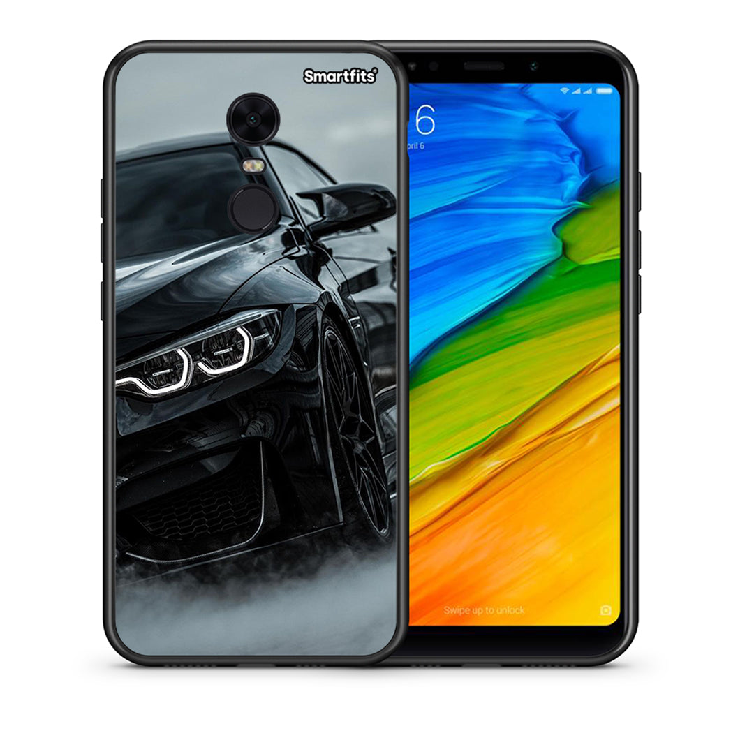 Θήκη Xiaomi Redmi 5 Plus Black BMW από τη Smartfits με σχέδιο στο πίσω μέρος και μαύρο περίβλημα | Xiaomi Redmi 5 Plus Black BMW case with colorful back and black bezels