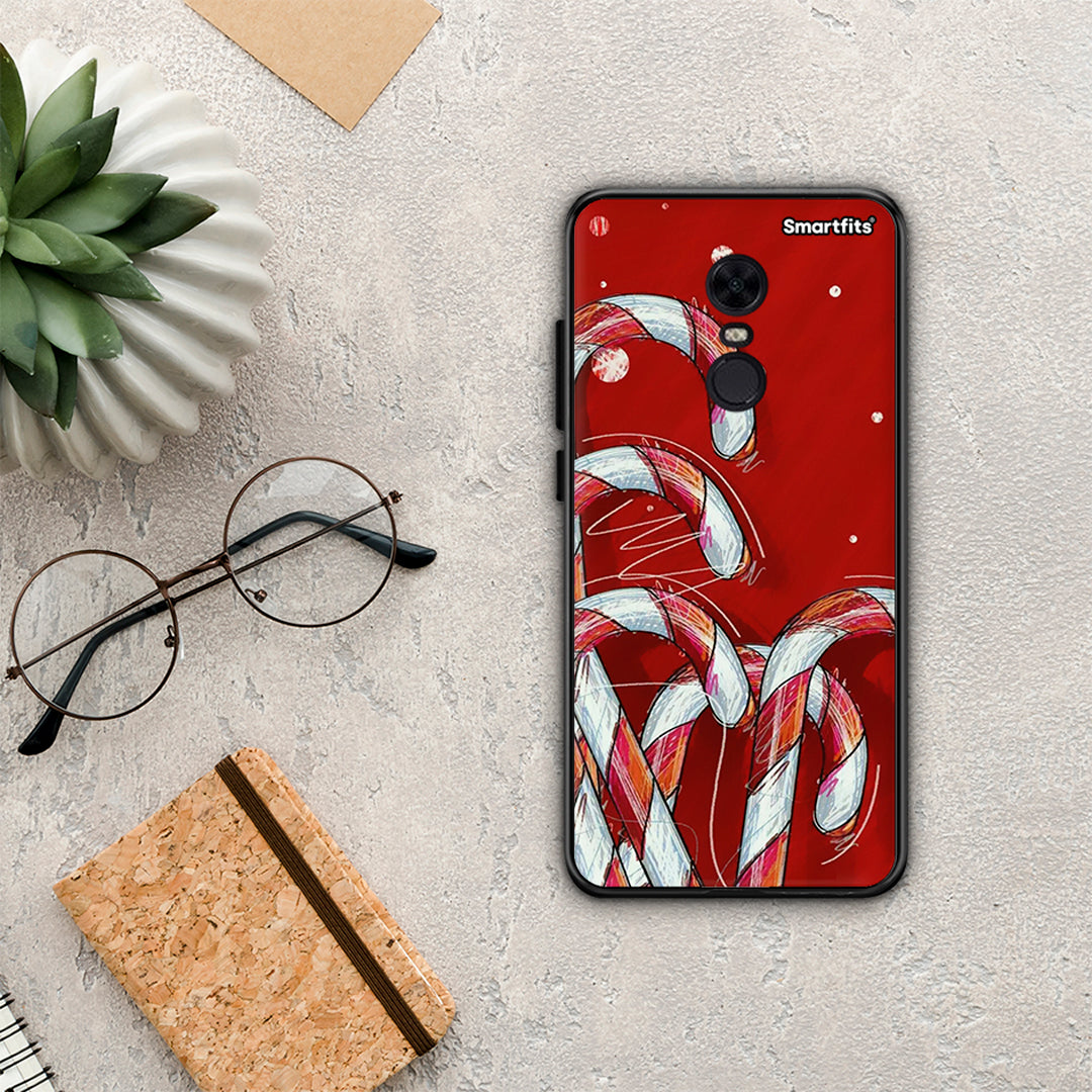 Candy Cane - Xiaomi Redmi 5 Plus θήκη