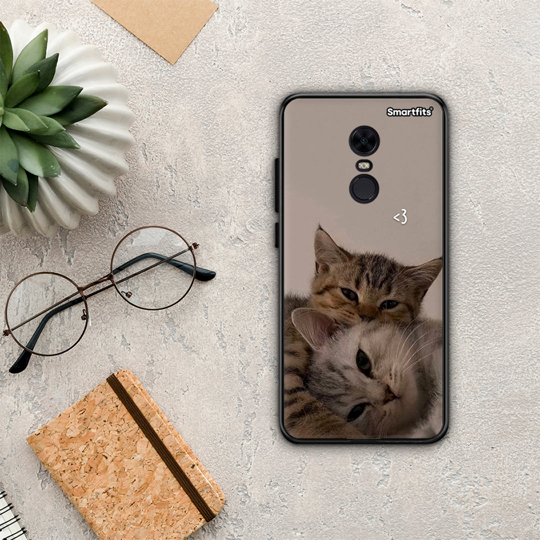 Cats In Love - Xiaomi Redmi 5 Plus θήκη