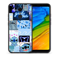 Thumbnail for Θήκη Αγίου Βαλεντίνου Xiaomi Redmi 5 Plus Collage Good Vibes από τη Smartfits με σχέδιο στο πίσω μέρος και μαύρο περίβλημα | Xiaomi Redmi 5 Plus Collage Good Vibes case with colorful back and black bezels