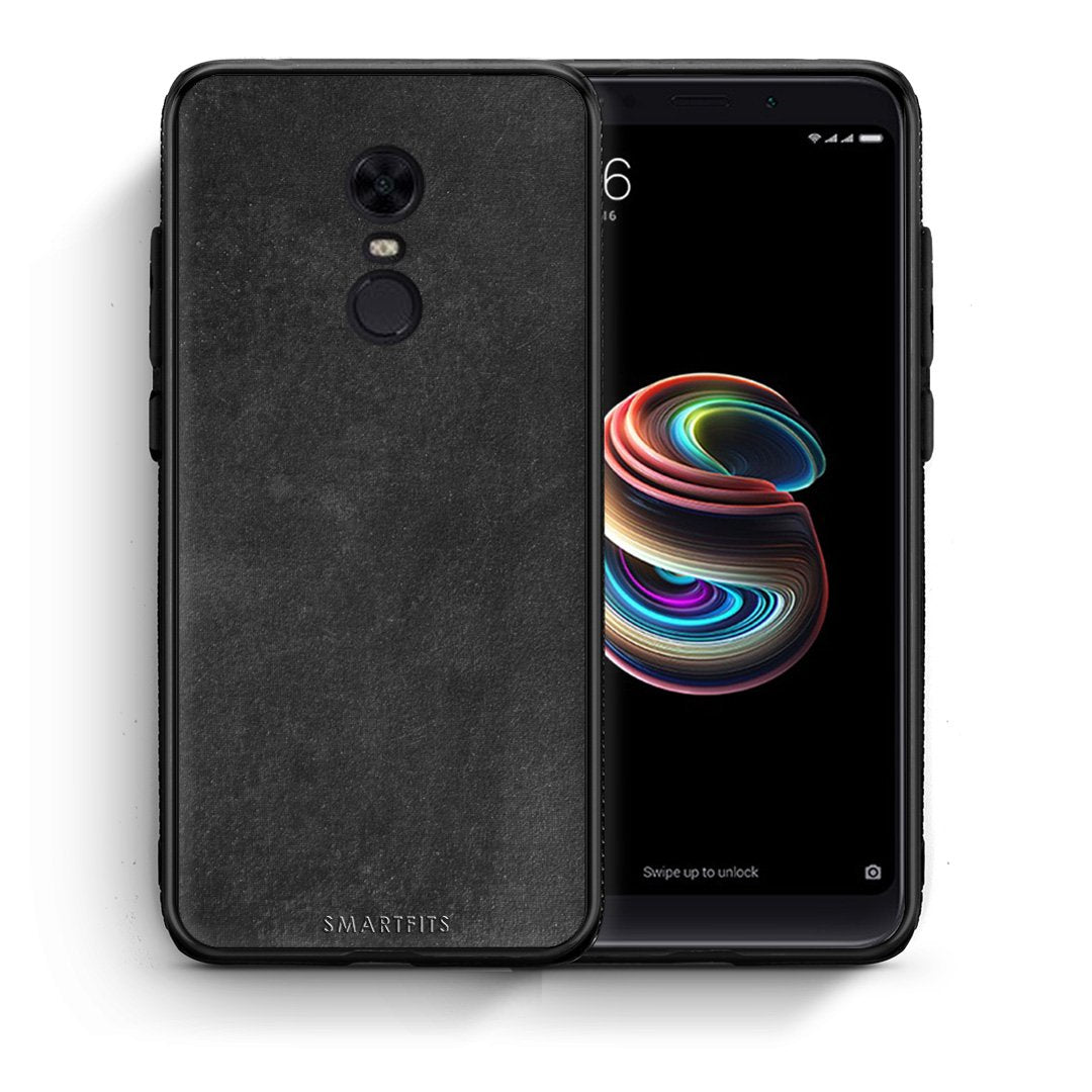 Θήκη Xiaomi Redmi 5 Plus Black Slate Color από τη Smartfits με σχέδιο στο πίσω μέρος και μαύρο περίβλημα | Xiaomi Redmi 5 Plus Black Slate Color case with colorful back and black bezels