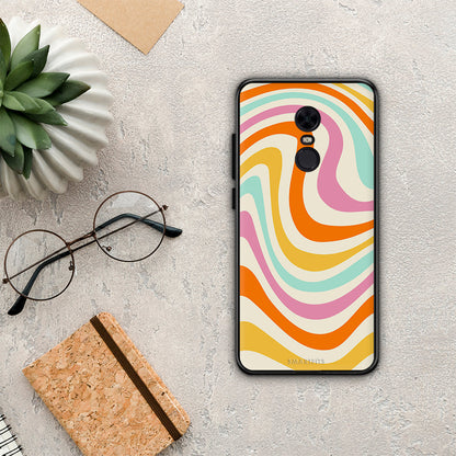 Colourful Waves - Xiaomi Redmi 5 Plus θήκη