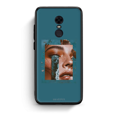 Xiaomi Redmi 5 Plus Cry An Ocean θήκη από τη Smartfits με σχέδιο στο πίσω μέρος και μαύρο περίβλημα | Smartphone case with colorful back and black bezels by Smartfits