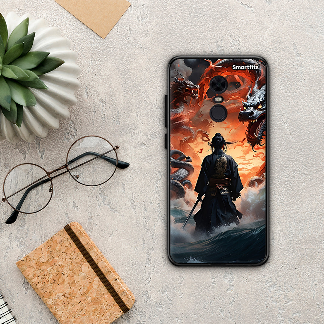 Dragons Fight - Xiaomi Redmi 5 Plus θήκη