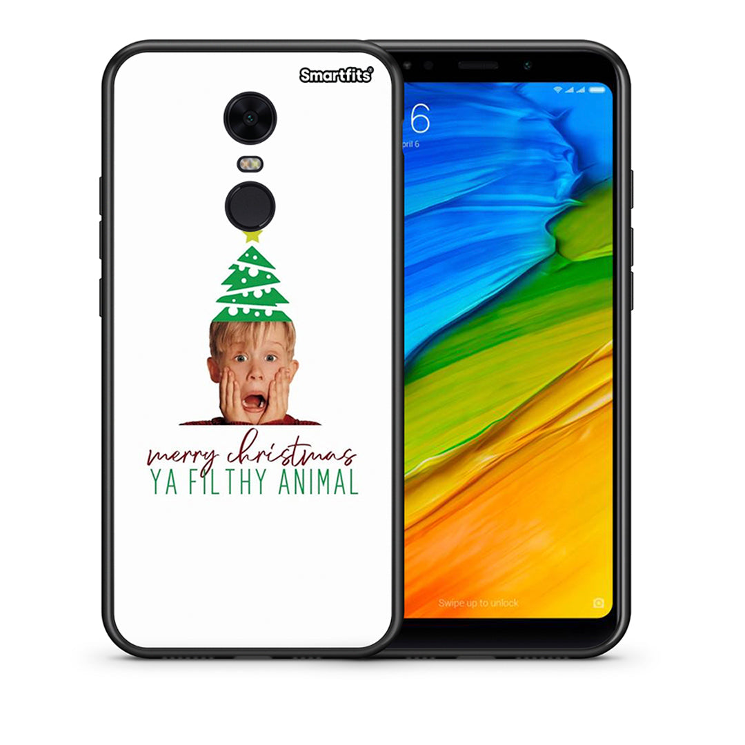 Θήκη Xiaomi Redmi 5 Plus Filthy Animal από τη Smartfits με σχέδιο στο πίσω μέρος και μαύρο περίβλημα | Xiaomi Redmi 5 Plus Filthy Animal case with colorful back and black bezels