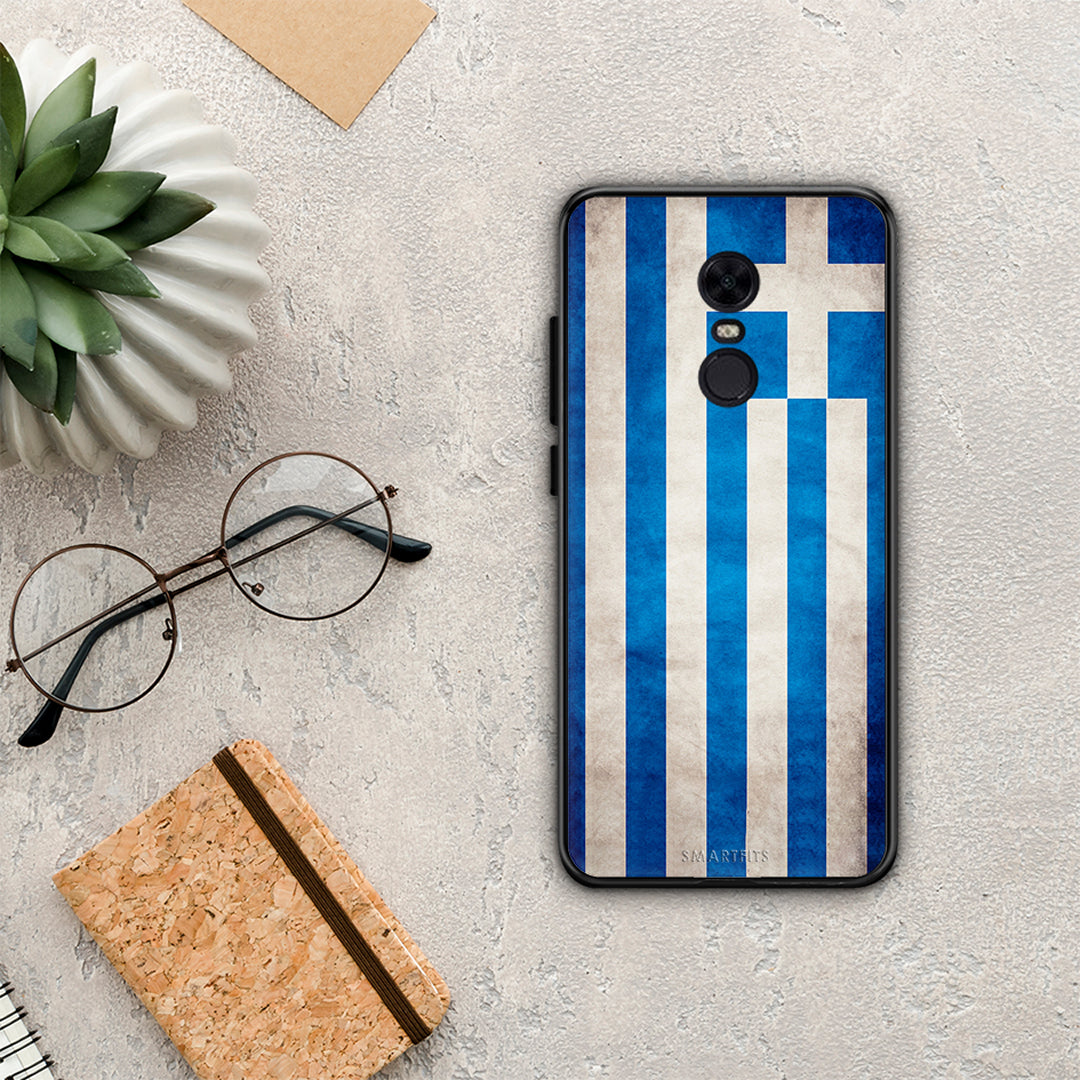 Flag Greek - Xiaomi Redmi 5 Plus θήκη