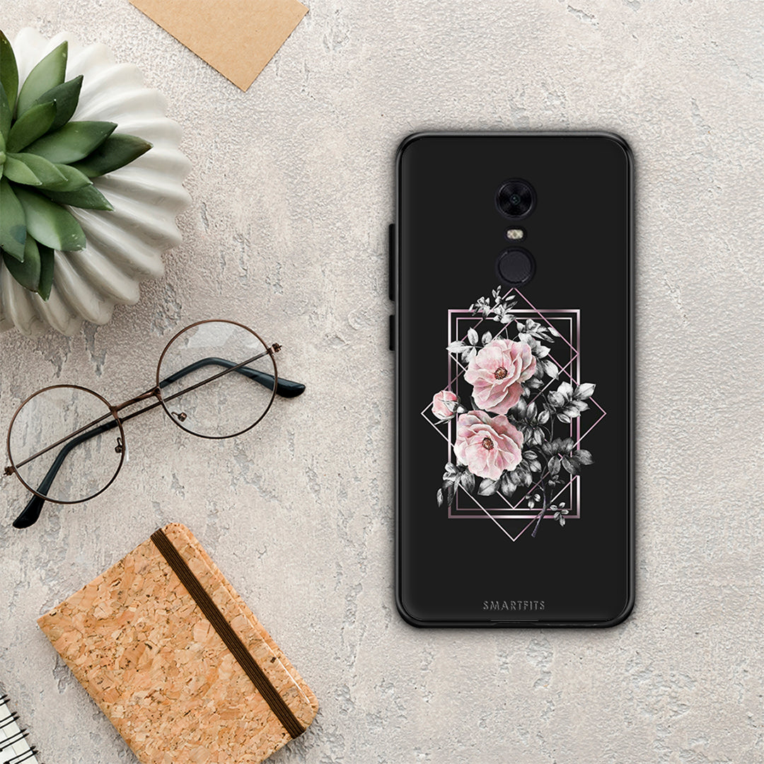 Flower Frame - Xiaomi Redmi 5 Plus θήκη