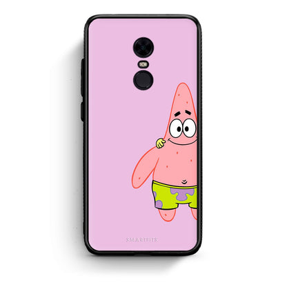 Xiaomi Redmi 5 Plus  Friends Patrick θήκη από τη Smartfits με σχέδιο στο πίσω μέρος και μαύρο περίβλημα | Smartphone case with colorful back and black bezels by Smartfits