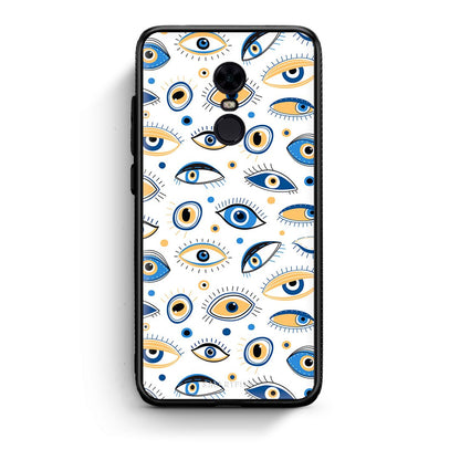 Xiaomi Redmi 5 Plus Ftou Ftou θήκη από τη Smartfits με σχέδιο στο πίσω μέρος και μαύρο περίβλημα | Smartphone case with colorful back and black bezels by Smartfits